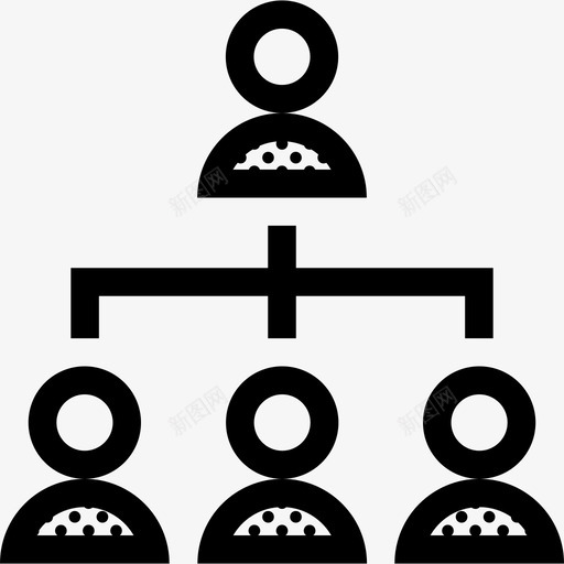 业务结构老板图表图标svg_新图网 https://ixintu.com 业务 员工 图表 杂项 组织 结构 老板