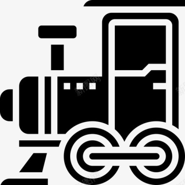 机车运输和车辆2字形图标图标