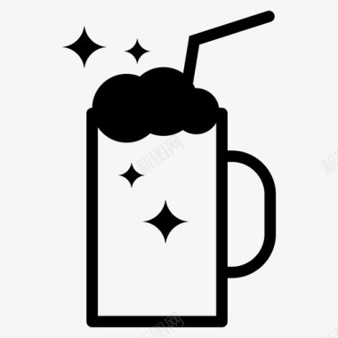 啤酒酒酒吧图标图标