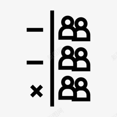 民主手人图标图标