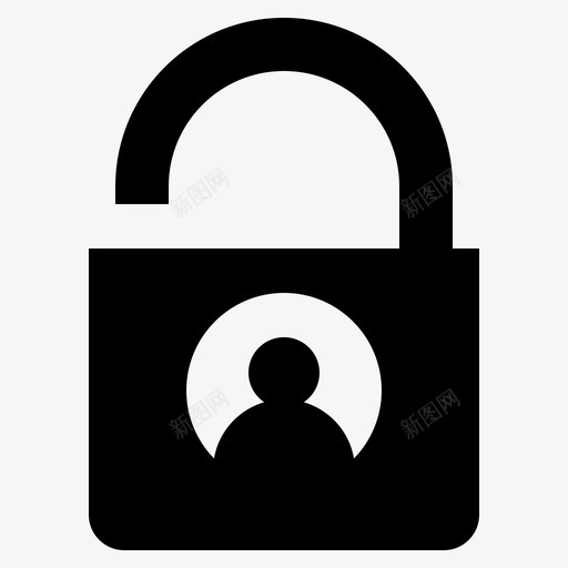 个人数据安全锁隐私图标svg_新图网 https://ixintu.com gdpr 一般 个人 保护 保护条 字形 安全 数据 条例 隐私