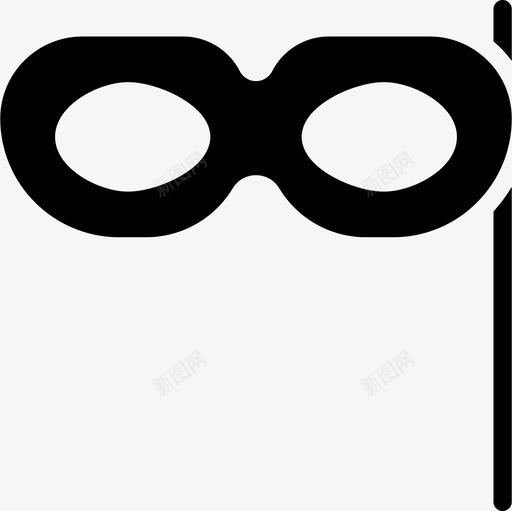 眼罩派对62填充图标svg_新图网 https://ixintu.com 填充 派对 眼罩