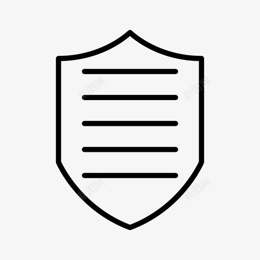安全防护财务图标svg_新图网 https://ixintu.com 安全 财务 防护