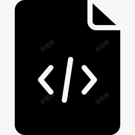代码基本图标7字形svg_新图网 https://ixintu.com 代码 图标 基本 字形