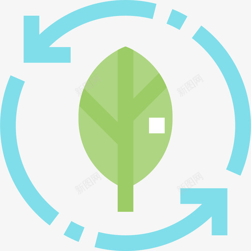 回收生态184平坦图标svg_新图网 https://ixintu.com 回收 平坦 生态