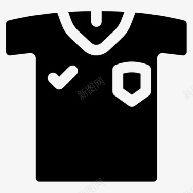 足球运动衫荷兰28号填充图标图标