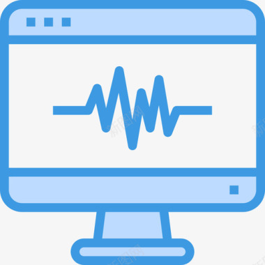 语音识别网站和windows界面蓝色图标图标