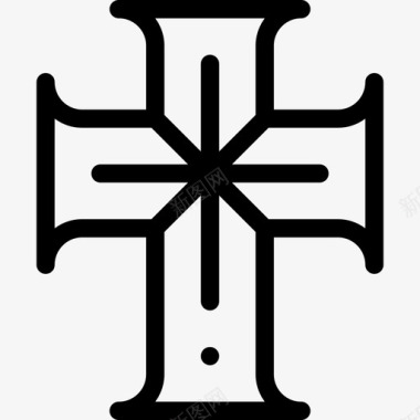 天主教中世纪37直系图标图标