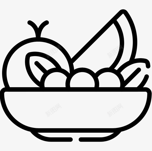 蔬菜营养3直系图标svg_新图网 https://ixintu.com 直系 营养3 蔬菜