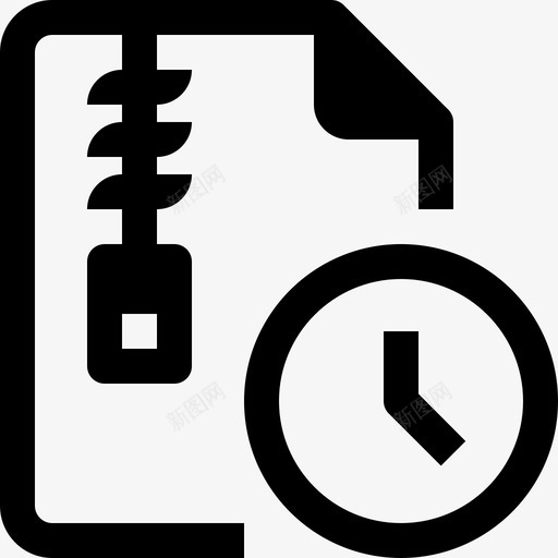 14-Zip File-Timesvg_新图网 https://ixintu.com 14-Zip File-Time