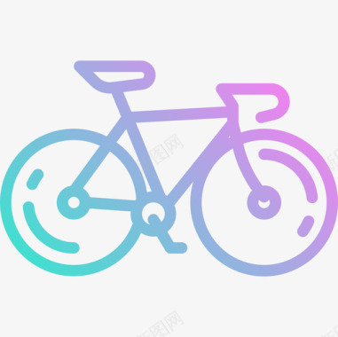 自行车24号自行车坡度图标图标