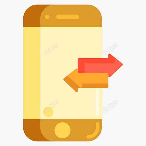 数据传输通信媒体2扁平图标svg_新图网 https://ixintu.com 扁平 数据传输 通信媒体2
