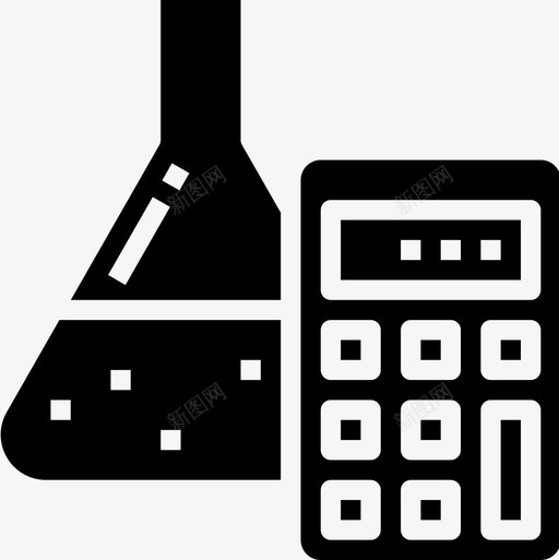 实验室科学104填充图标svg_新图网 https://ixintu.com 填充 实验室 科学