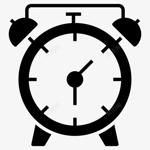 闹钟计时器计时装置图标svg_新图网 https://ixintu.com 图标 字形 教育 装置 计时 计时器 闹钟