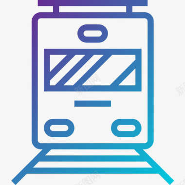 火车旅行178坡度图标图标