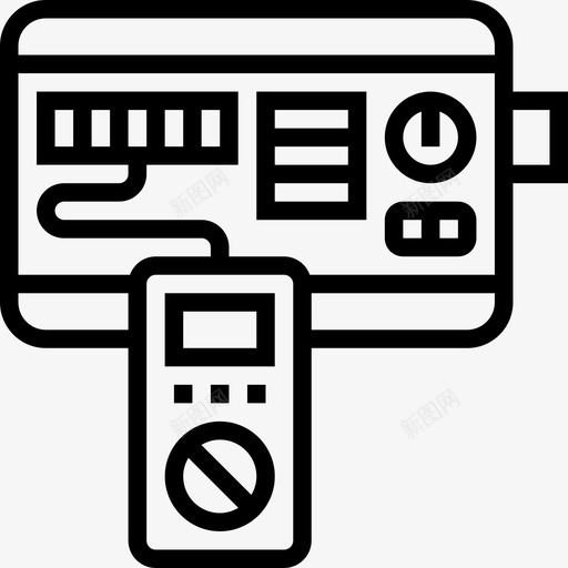 控制器视频游戏15线性图标svg_新图网 https://ixintu.com 控制器 游戏 线性 视频