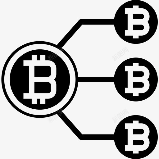 填充图比特币图标svg_新图网 https://ixintu.com 填充图 比特币