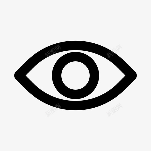 眼睛核心护目镜图标svg_新图网 https://ixintu.com 护目镜 接口 核心 眼睛 集合