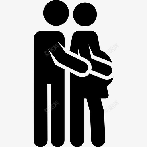 怀孕产妇15已填充图标svg_新图网 https://ixintu.com 产妇 填充 怀孕