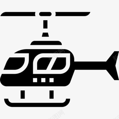 飞机运输和车辆2字形图标图标