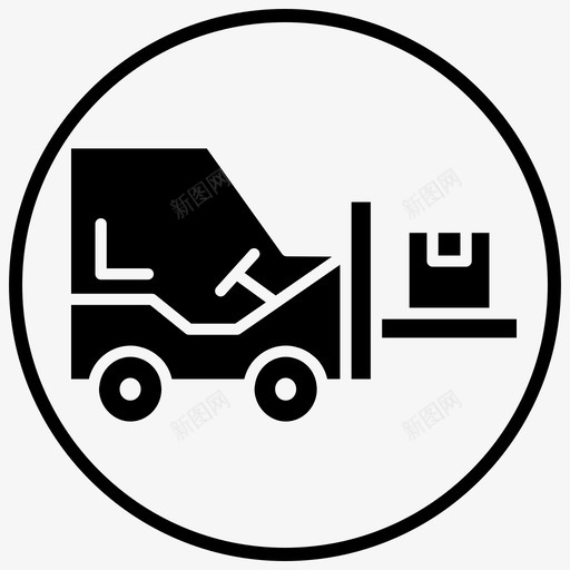 bendi卡车叉车fortkit图标svg_新图网 https://ixintu.com bendi卡车 fortkit 叉车 工业运输 物流1Blackfillcircle 装载