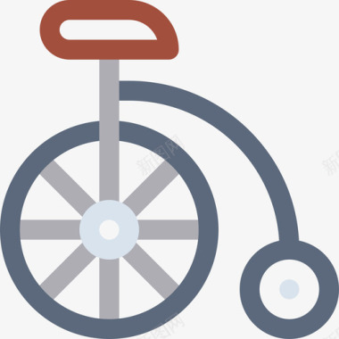 自行车11游乐园线颜色图标图标
