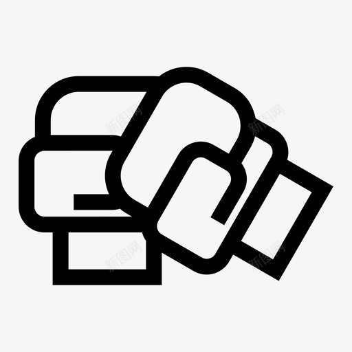 拳击手套拳击手保护图标svg_新图网 https://ixintu.com 保护 手套 拳击 拳击手 运动