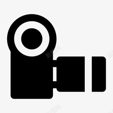 便携式摄像机摄像机多媒体图标图标