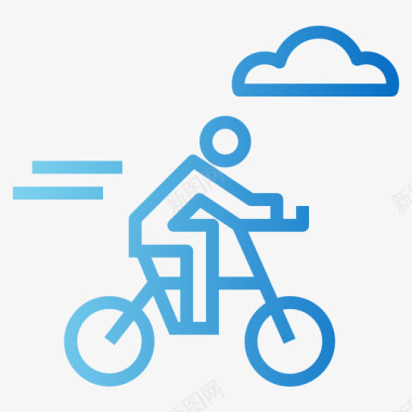 自行车自行车3坡度图标图标