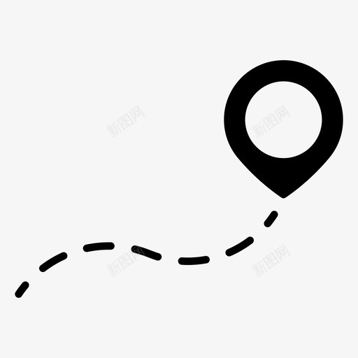 位置添加位置地图标记svg_新图网 https://ixintu.com 位置 地图标记 地图销 旅行 添加位置