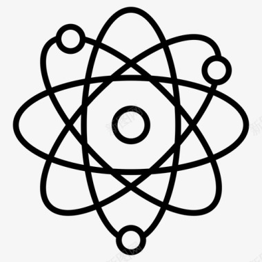 原子原子核化学图标图标