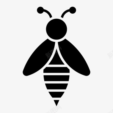 蜜蜂大黄蜂花园图标图标