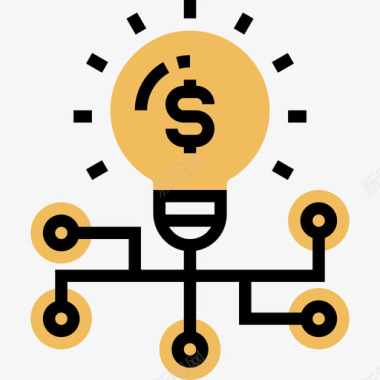 投资众筹9黄影图标图标