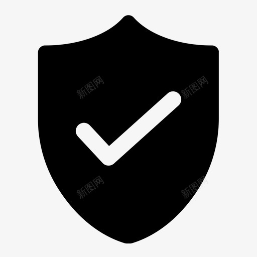 屏蔽检查列表图标svg_新图网 https://ixintu.com 保护 列表 安全 屏蔽 检查 购物