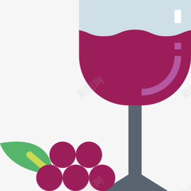葡萄酒食品饮料5无糖图标图标