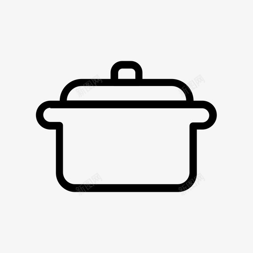 锅厨师烹饪图标svg_新图网 https://ixintu.com 厨师 厨房 厨房2 烹饪 锅 食物