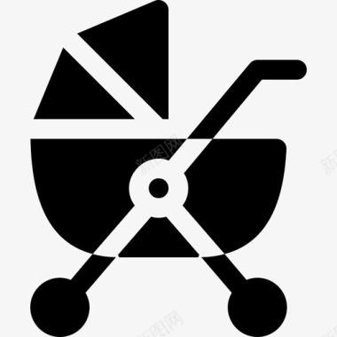 婴儿车母亲节22充满图标图标