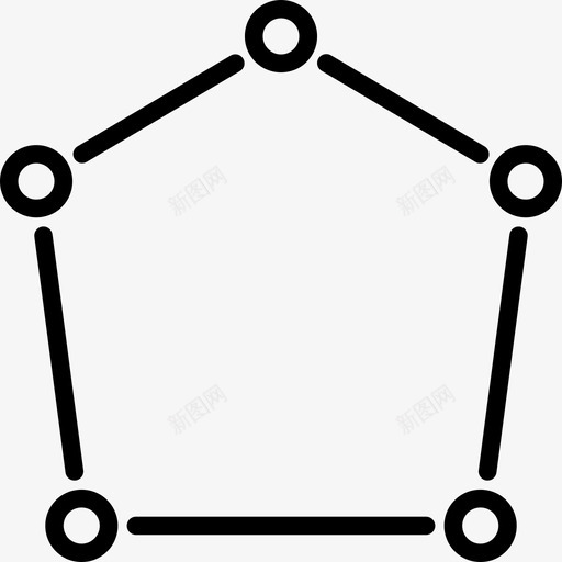 五角大楼数学2线性图标svg_新图网 https://ixintu.com 五角大楼 数学 线性