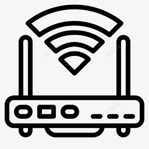 互联网wifi连接技术图标svg_新图网 https://ixintu.com wifi路由器 互联网wifi 技术 无线 连接 酒店概要