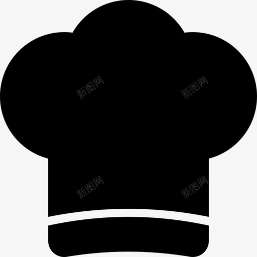 玩具厨师帽厨师图标svg_新图网 https://ixintu.com 厨师 快餐 玩具 餐厅