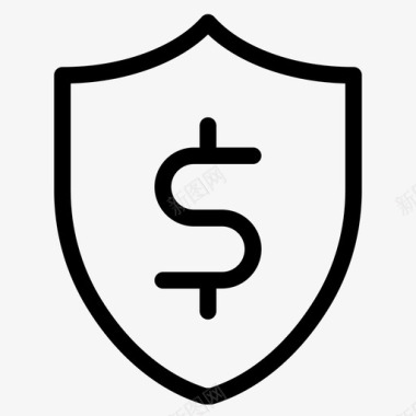 货币保险箱货币美元图标图标
