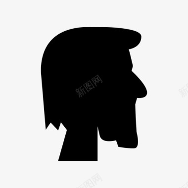 人头老人图标图标