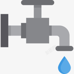 花园水龙头水龙头花园11平图标高清图片