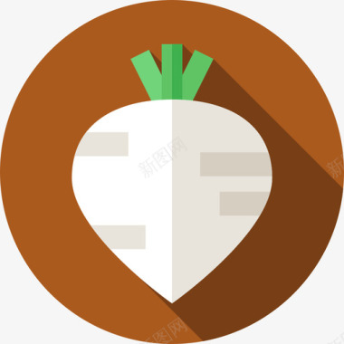 甜菜根农业34平坦图标图标