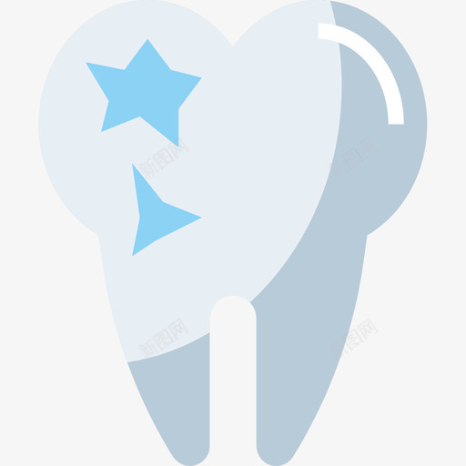 牙科牙科护理21扁平图标svg_新图网 https://ixintu.com 扁平 护理 牙科
