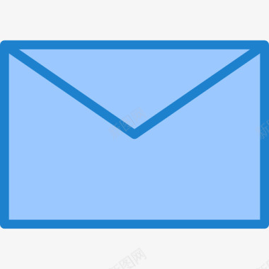 电子邮件搜索引擎优化和在线营销19蓝色图标图标