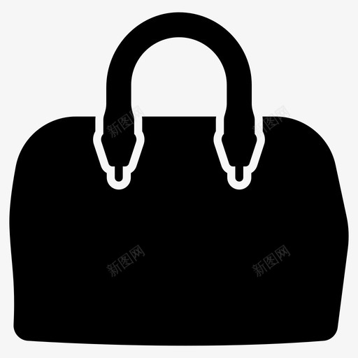 女士包手袋手提包图标svg_新图网 https://ixintu.com 女士包 手提包 手袋 背包套装 钱包字形矢量图标