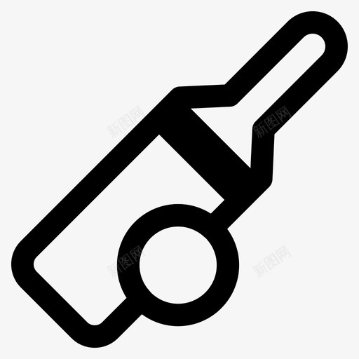 板球球运动图标svg_新图网 https://ixintu.com 板球 格拉达克 棍棒 球 运动