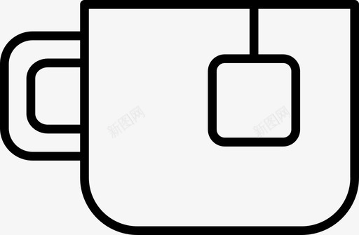 茶饮料食物图标svg_新图网 https://ixintu.com 旅行 杯子 食物 饮料