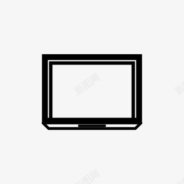笔记本电脑黑屏设备图标图标